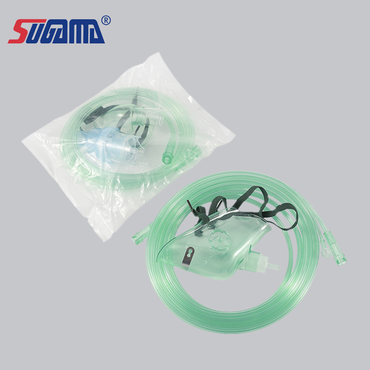 Oxygen Therapy Mask Medical Oxygen Mask Disposable Oxygen Mask