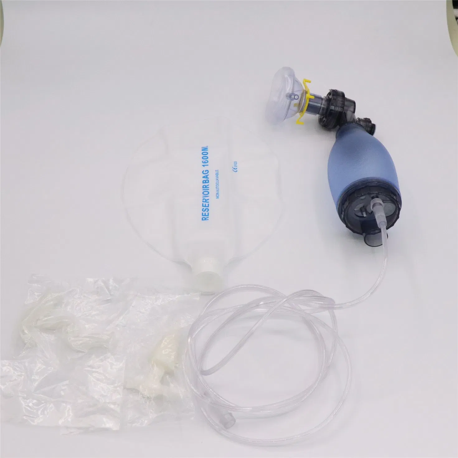 High Quality SEBS PVC Reusable Liquid Silicone Manual Oxygen Adult Child Infant Resuscitator Ambu Bags