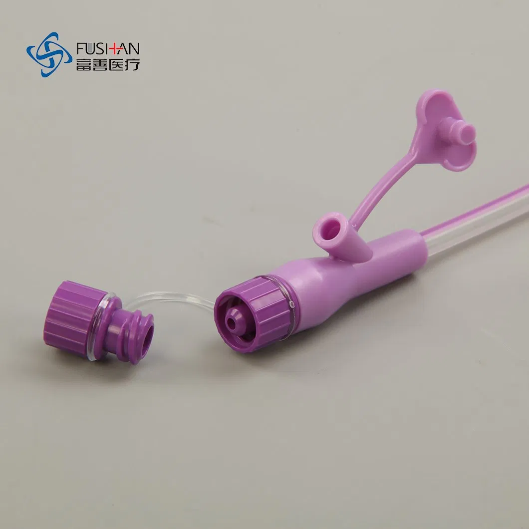 TPU Feeding Tube Nasogastric Tube Ng Tube with and Without Enfit Connector Fushan Medical CE ISO