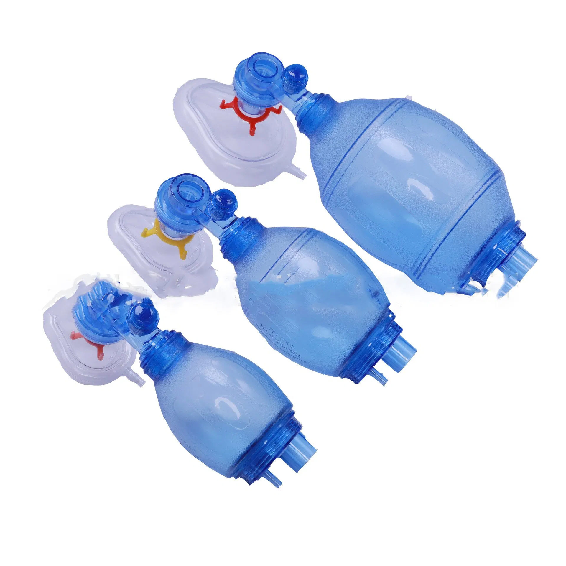 New Adult PVC Medical Device Resuscitator Ambu Bag CE ISO