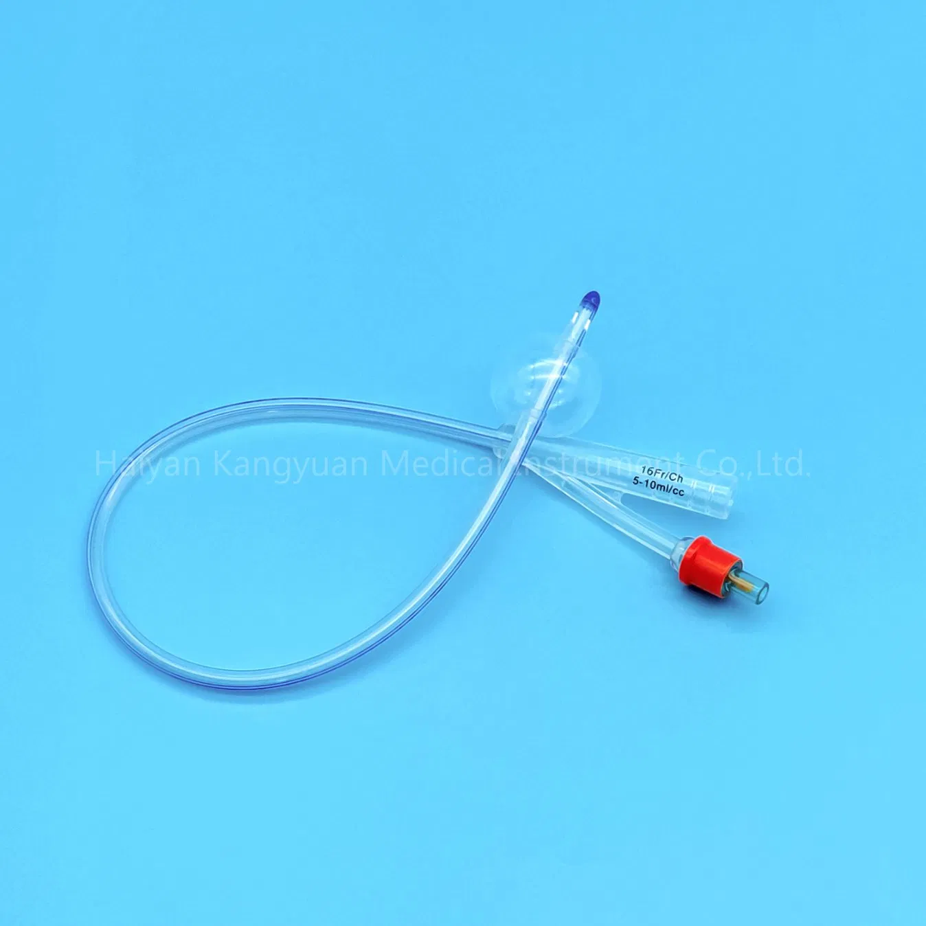 2 Way Silicone Foley Catheter for Single Use Standard Balloon