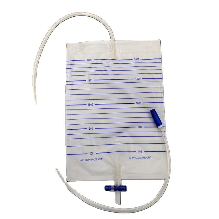 Medical Materials Sterile Medical Disposable Urine Bag Connector Adult Portable Drainage Urine Bag