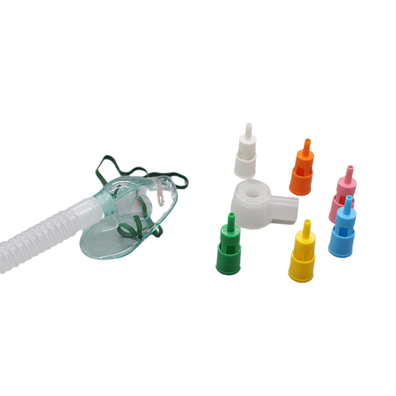 Comfort Fit PVC Variable Oxygen Concentration Adjustable Oxygen Venturi Mask for Hospital Therapy