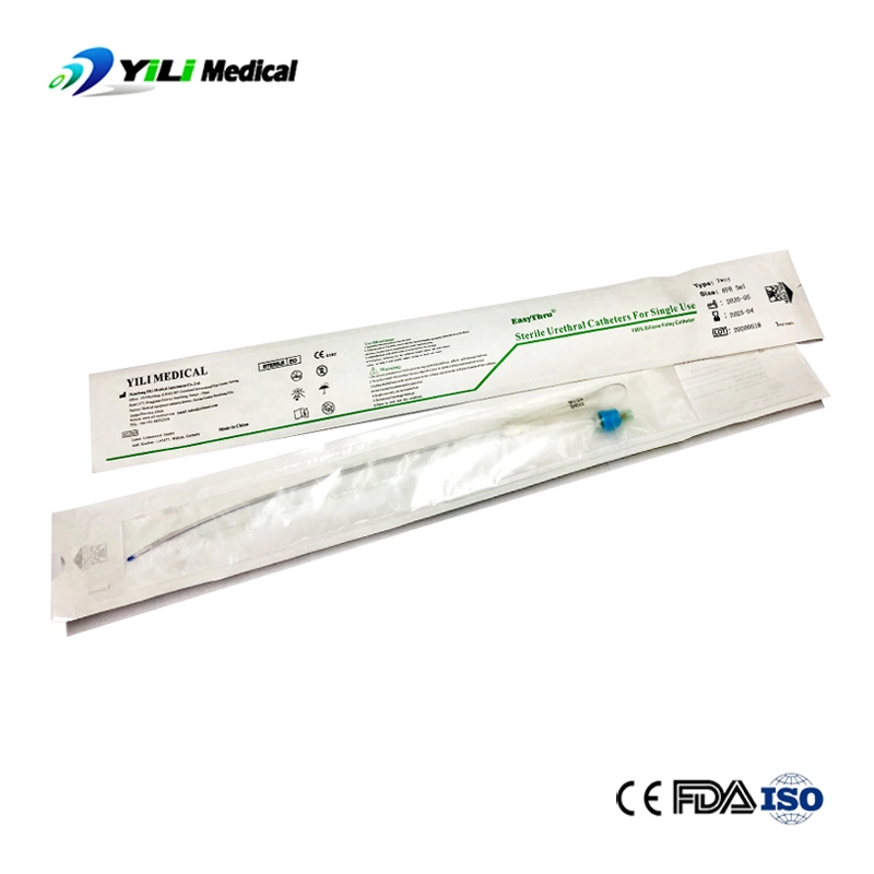 Medical Supplies Disposable Urinary 2 Way 3 Way Male Female Urethral Silicone Foley Catheter with Balloon 5ml - 50ml Catheter Safety