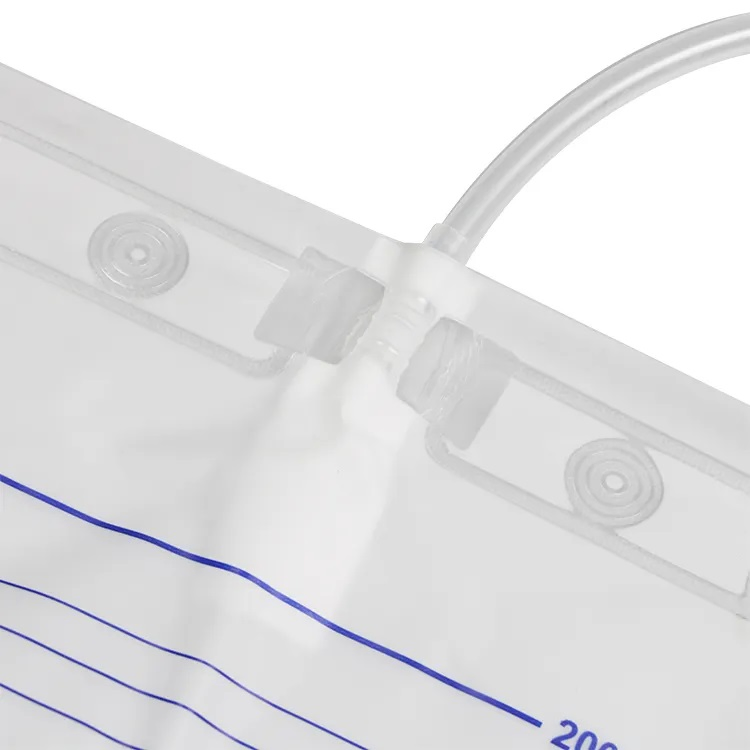 Hospital 2000ml Urinary Drainage Urine Meter Urine Bag