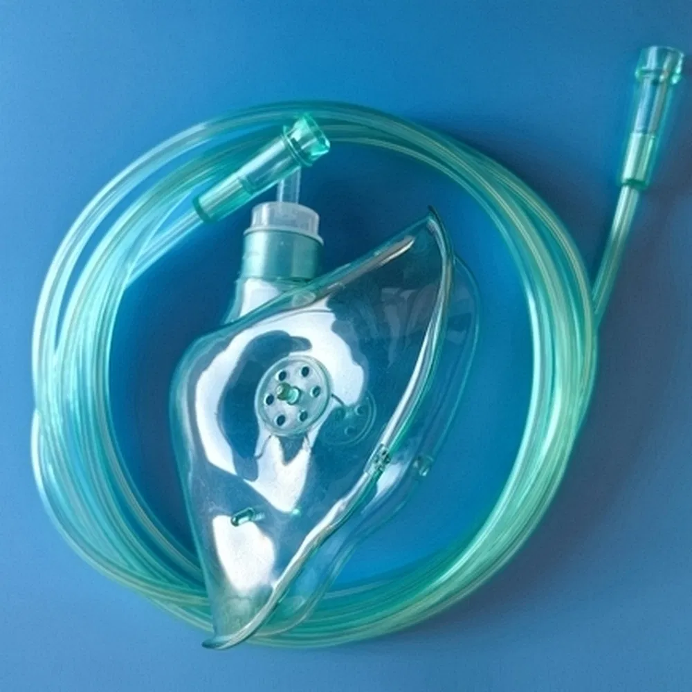 Medical Grade Disposable Breathing Mask for Hospital Oxygen Therapy