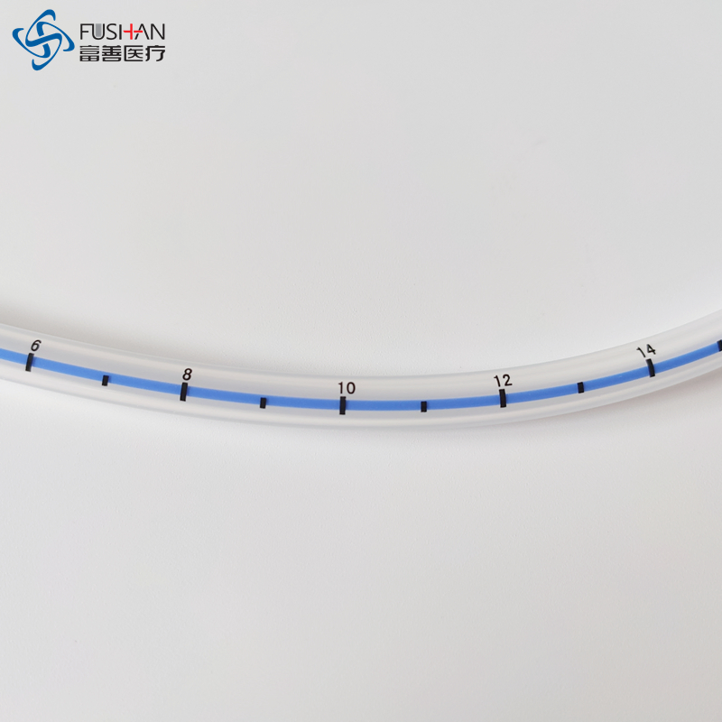 Fushan Disposable Medical Silicone Chest Drainage Intercostal Closed Suction Catheter of Adult Size for Cardiothoracic Surgery with CE, ISO and FDA 12-40fr