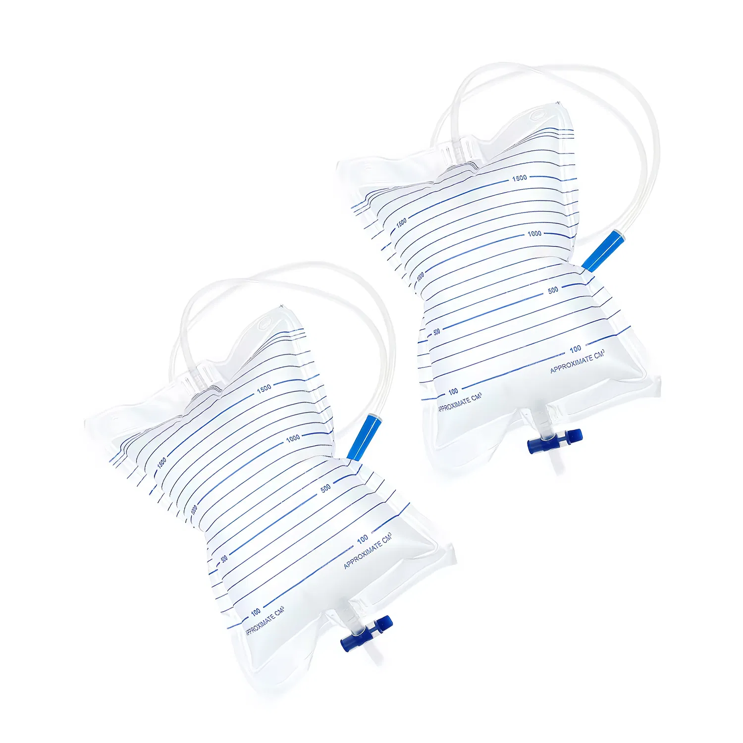 Professional Medical T Valve Urine Drainage Bag