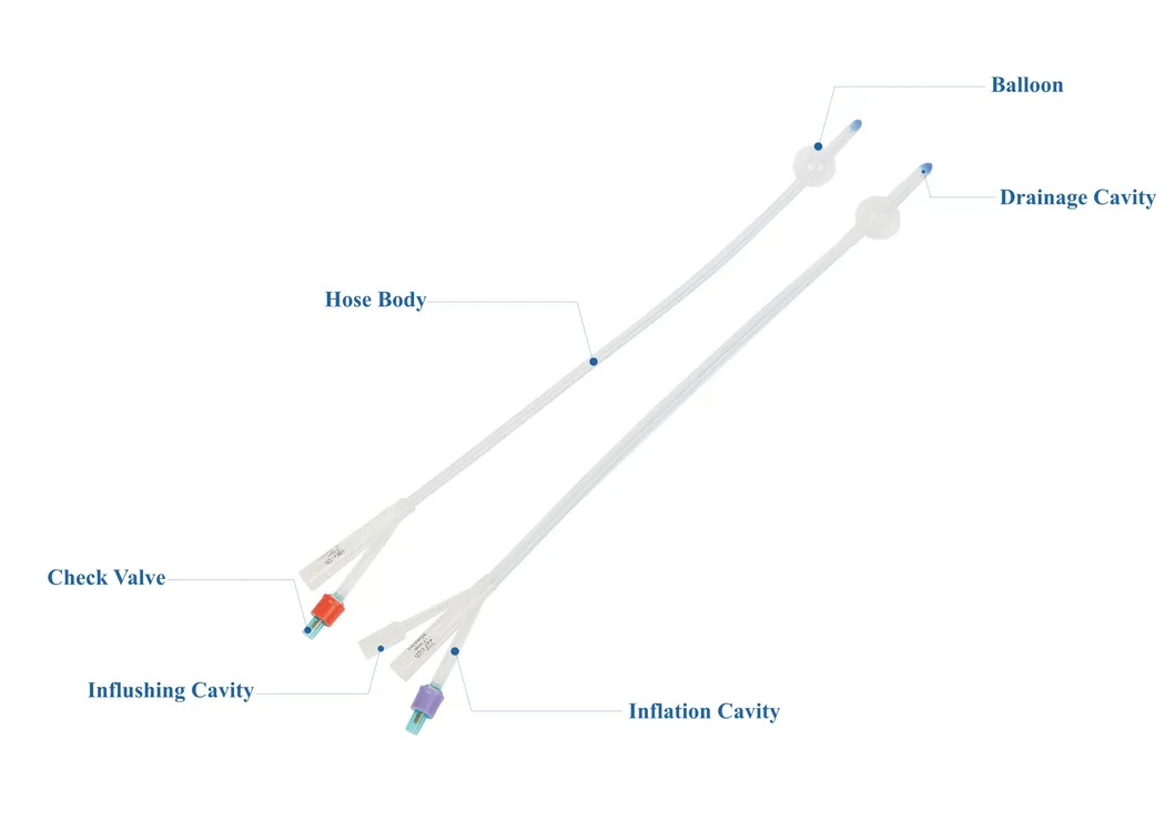 Silicone Foley Catheter Components
