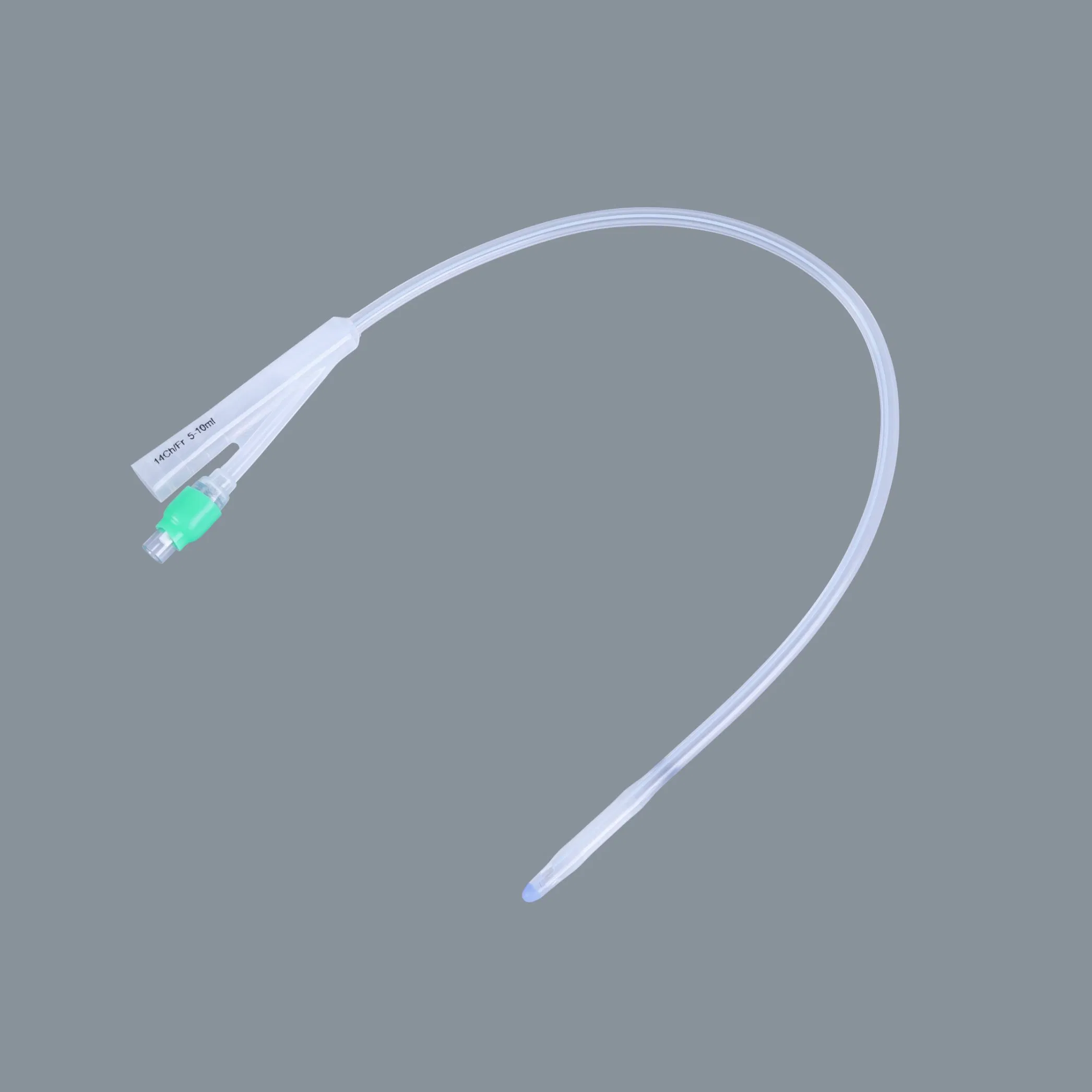 Steriled Medical Supply 100% Silicone Foley X-ray Catheter