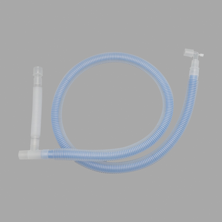 Easy to Clean Adjustable Length System Corrugated Ventilator Circuit Disposable Breathing Circuit