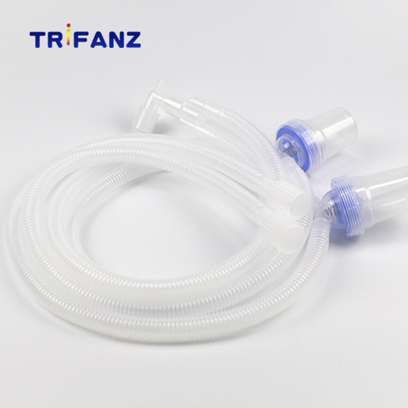Hospital Equipment Anesthesia Breathing Circuit Disposable Respiratory Corrugated Ventilator Circuits