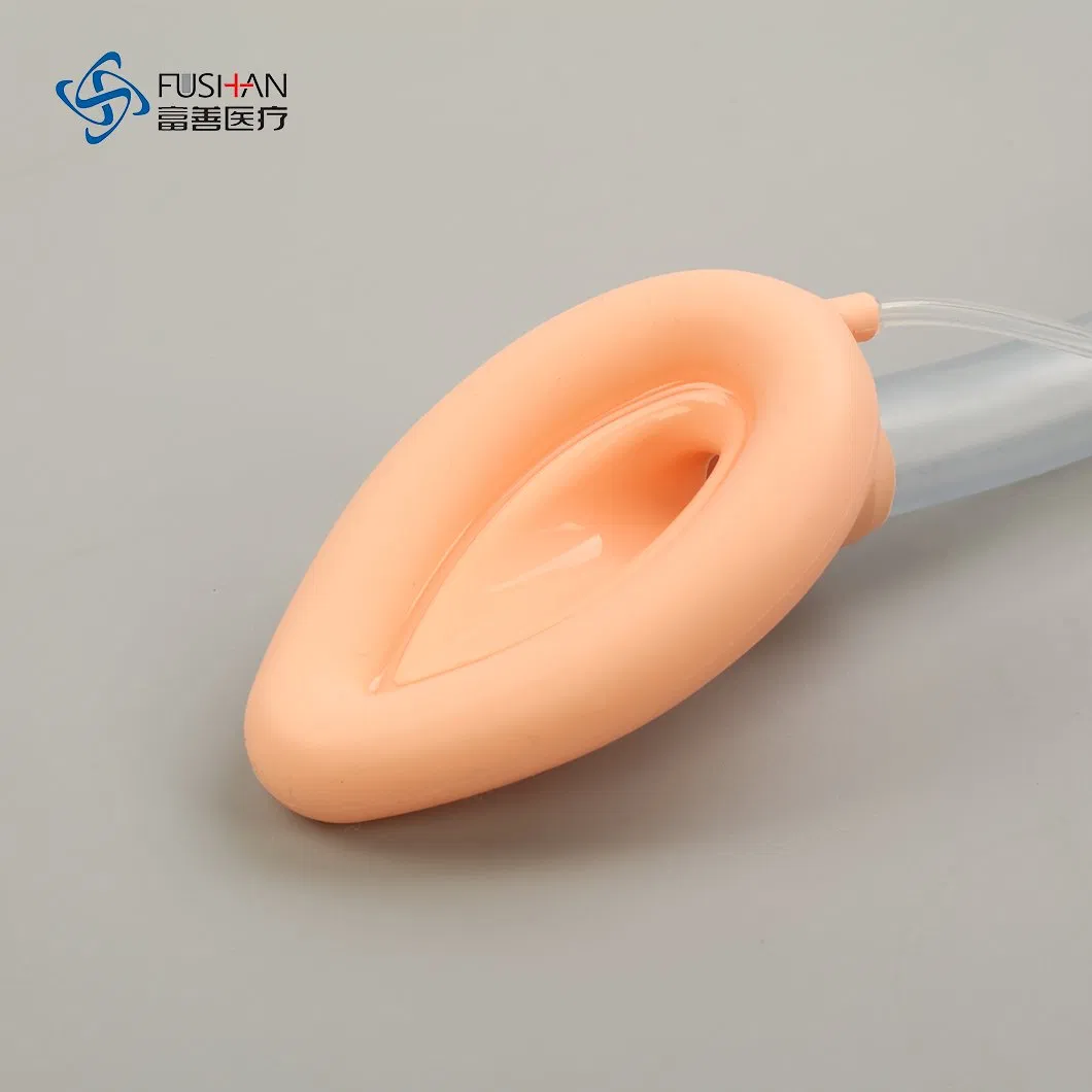 Fushan Disposable Sterile PVC Silicone Combined Laryngeal Mask Airway Anesthesia Adult and Children Size, Medical Supply Airway Management