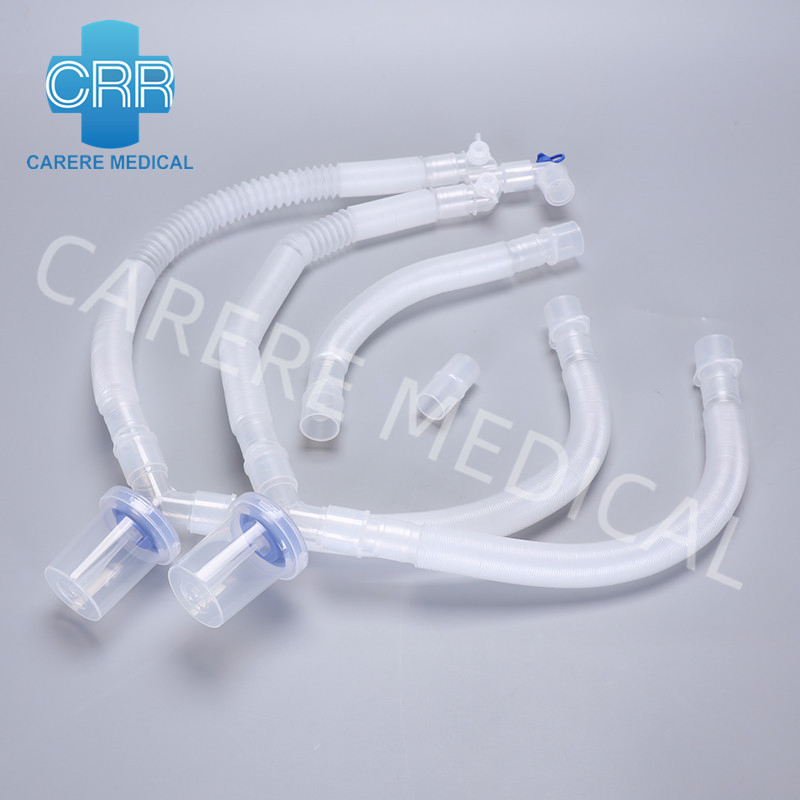2023 High Quality Medical Products Disposable Ventilator Breathing Anesthesia Circuit with Watertraps for Hospital with CE ISO Accept ODM OEM