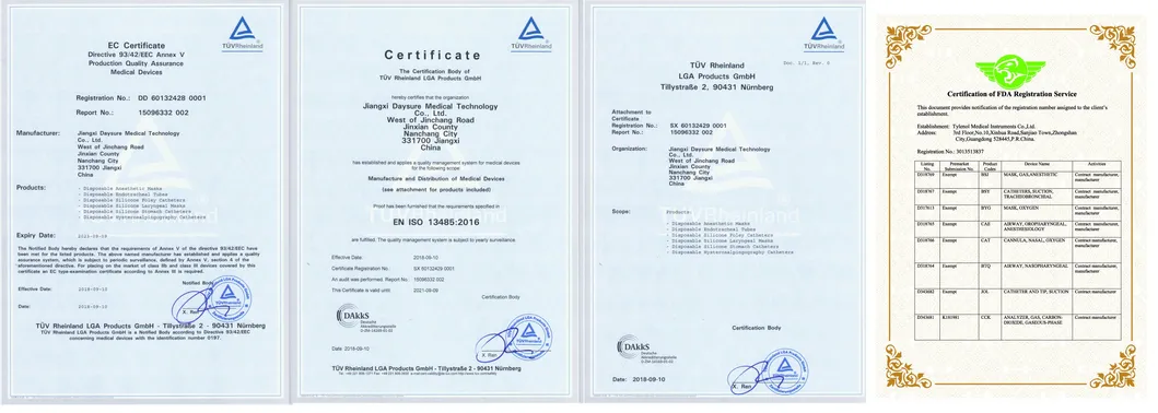 Certificates