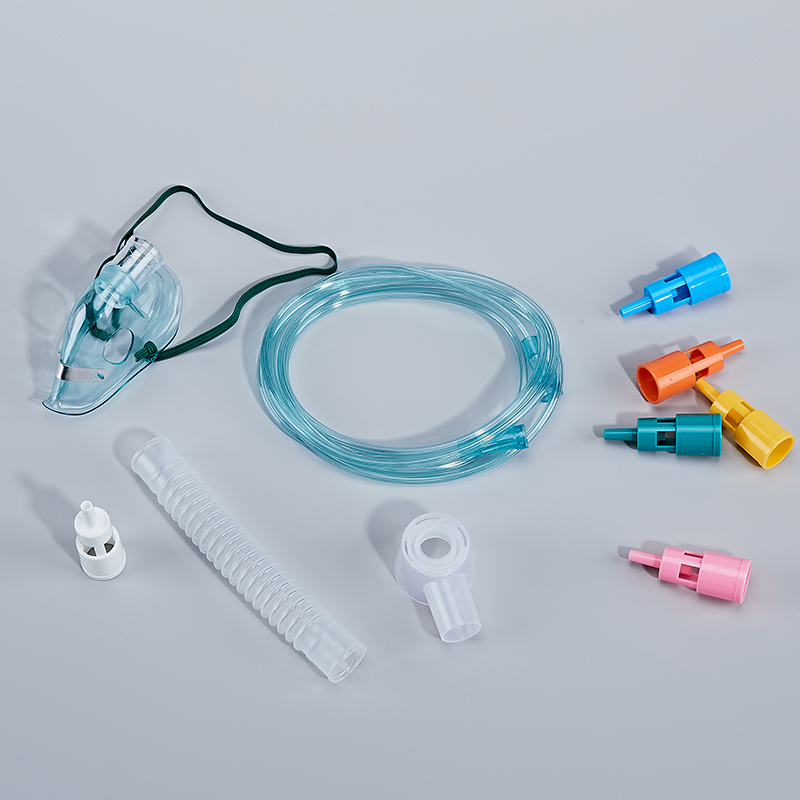 Comfort Fit PVC Variable Oxygen Concentration Adjustable Oxygen Venturi Mask for Hospital Therapy