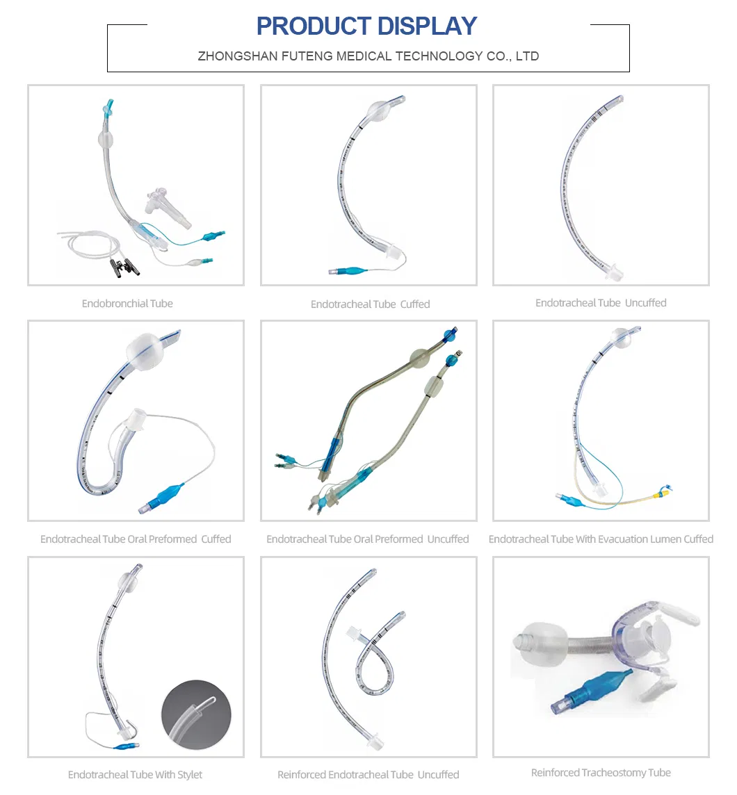 Endotracheal Bronchial Tube Specifications