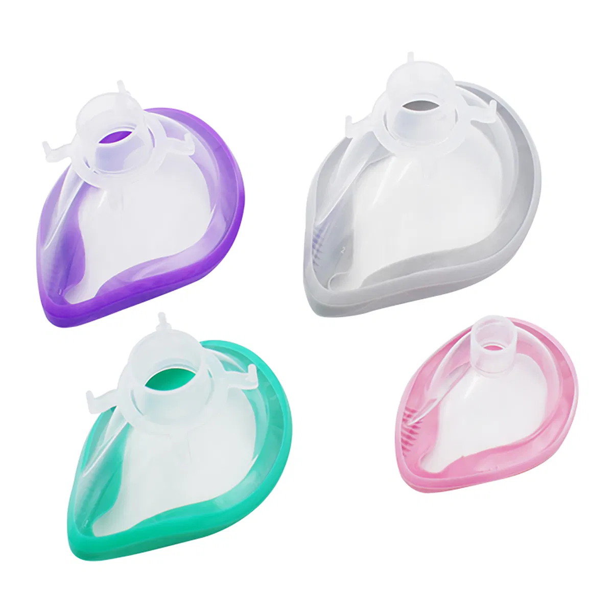 Single Use Size 6 Medical Air Cushion Anesthesia Face Mask