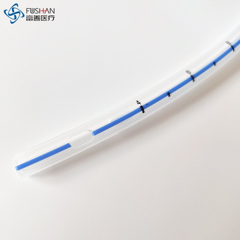 Fushan Disposable Medical Silicone Chest Drainage Intercostal Closed Suction Catheter of Adult Size for Cardiothoracic Surgery with CE, ISO and FDA 12-40fr