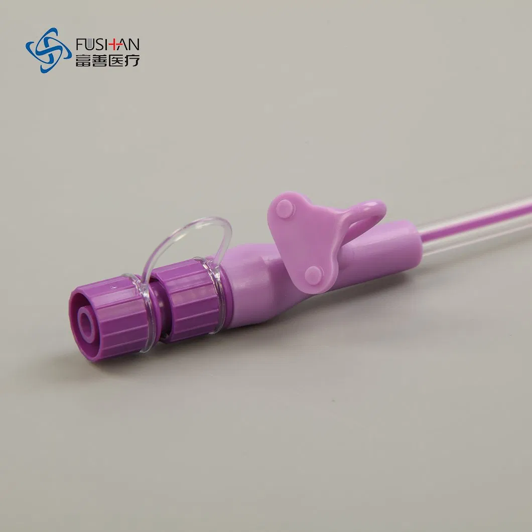 TPU Feeding Tube Nasogastric Tube Ng Tube with and Without Enfit Connector Fushan Medical CE ISO