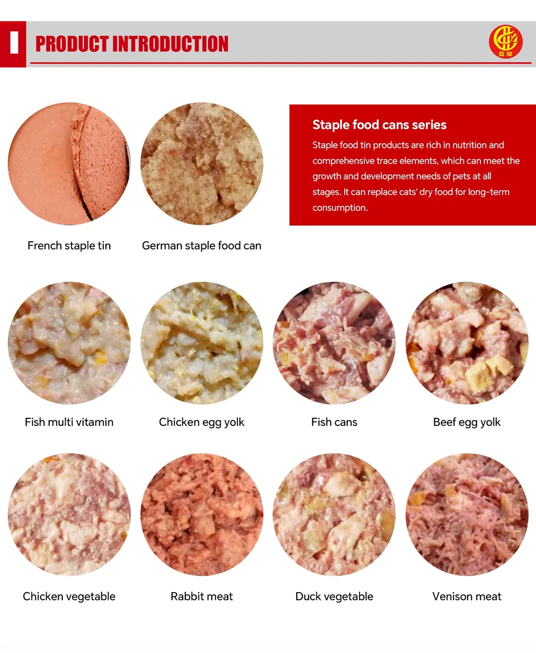Comida húmeda de pollo natural altamente recomendada sin aditivos para gatos adultos y gatitos de todas las razas