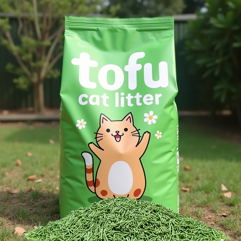 2kg 5kg 10kg Arena para Gatos de Tofu Ecológica Natural Aguas Residuales