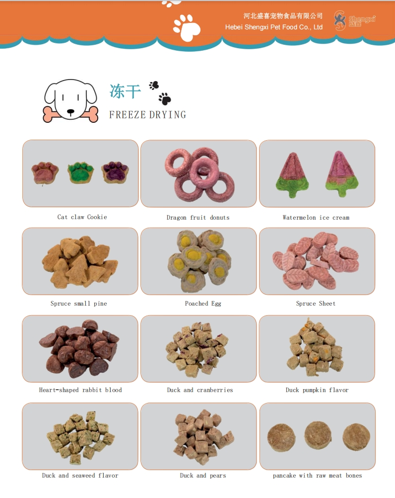 Comida para perros liofilizada