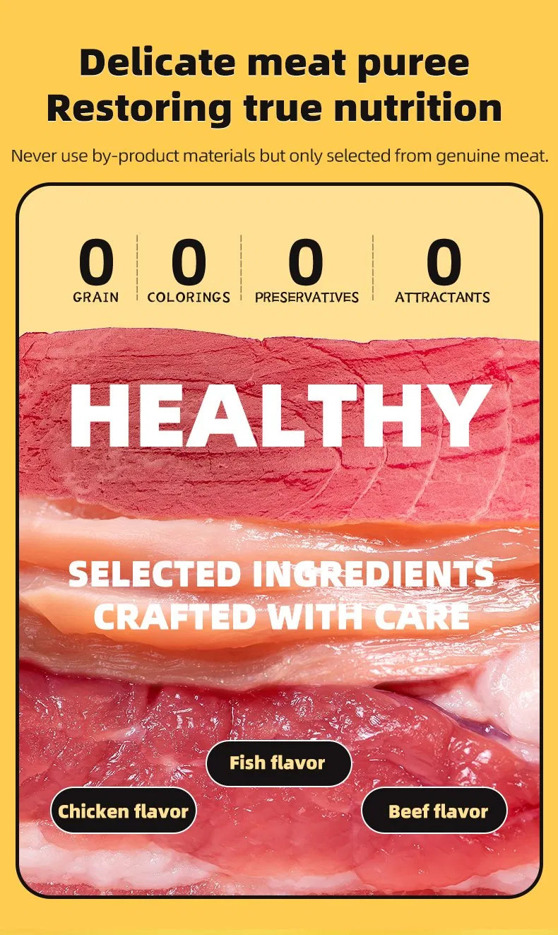 Petime Pasta Cremosa de Carne Comida Húmeda para Gatos de Res y Zanahorias 50g Delicias Nutritivas e Hidratantes para Gatitos y Gatos Adultos
