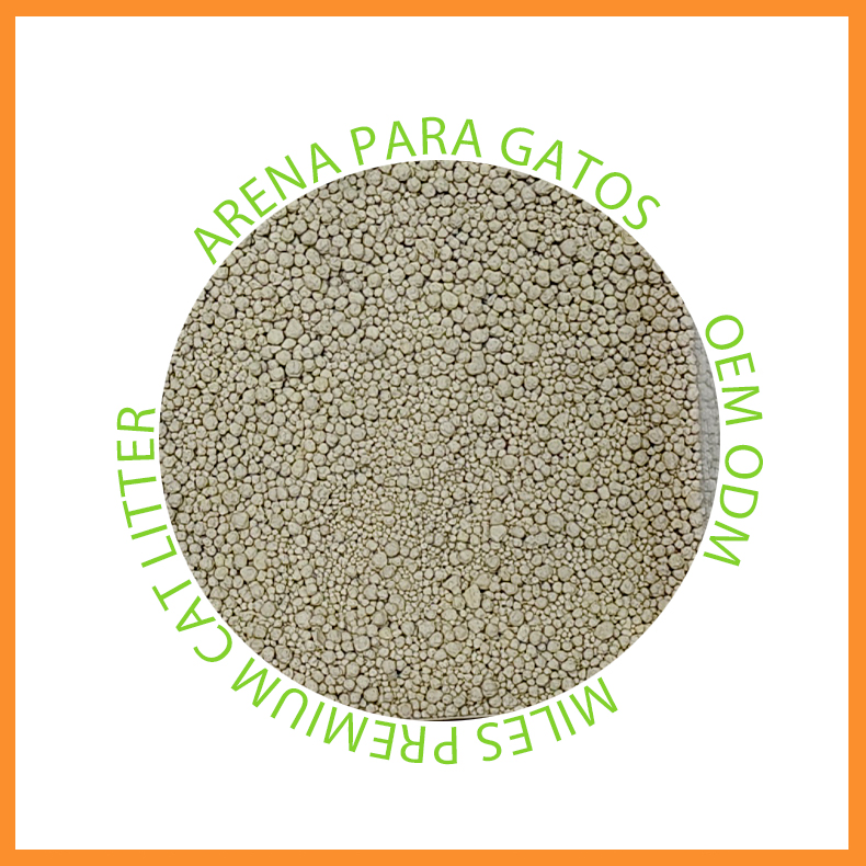Muestra gratuita de arena para gatos precio económico bentonita cassava tofu gato arena