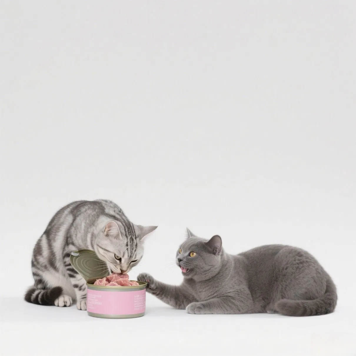 Proveedor de China 185g Comida enlatada básica de carne blanca para engorde de gatos, golosinas enlatadas para gatos, comida húmeda para gatos