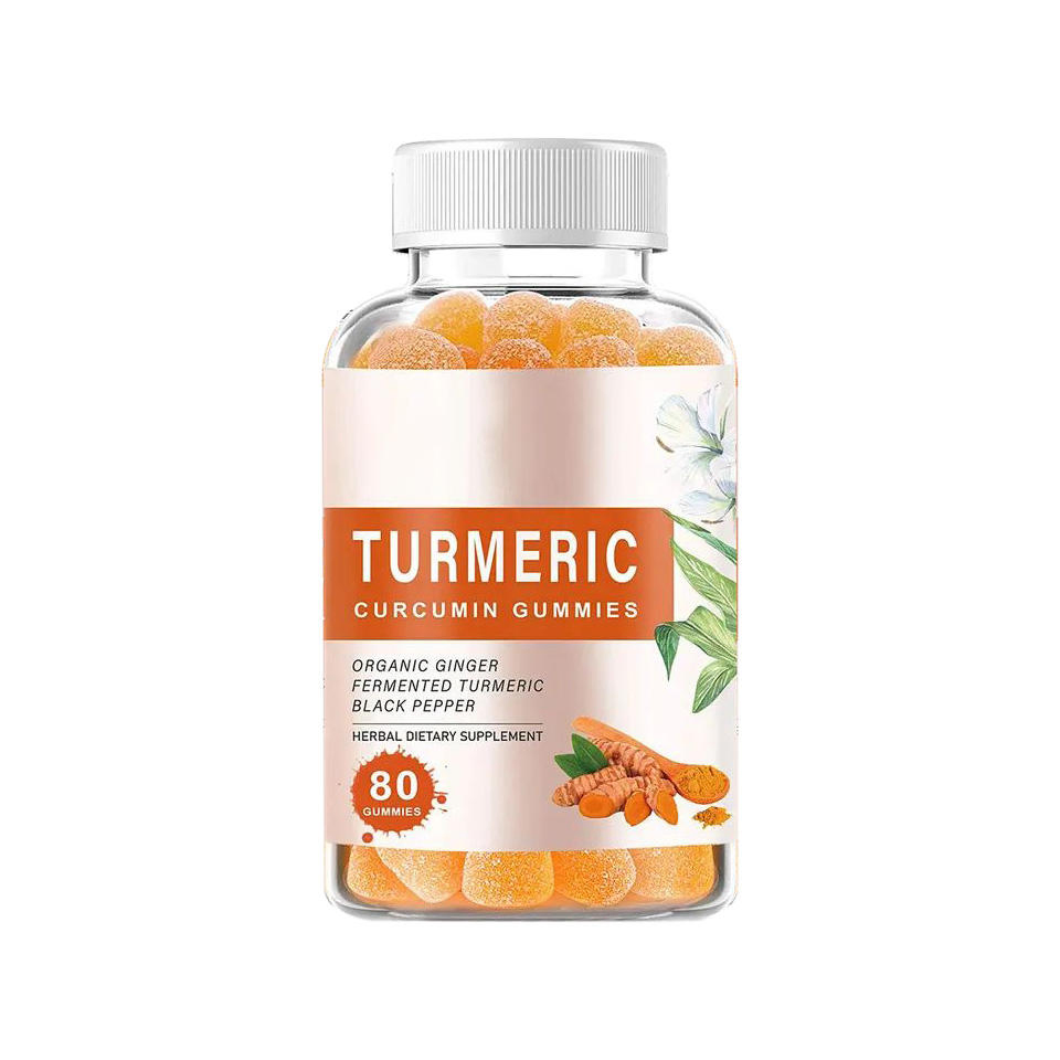 Gomitas de Cúrcuma y Jengibre Apoyan la Salud Articular e Inmunológica Suplemento