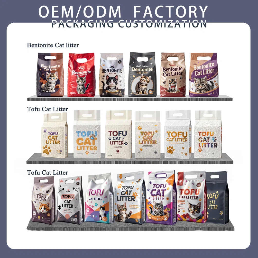 Proveedor Orgánico Mayorista de Productos de Belleza Arena para Gatos Nala Arena para Gatos Autolimpiante de Rápido Agrupamiento OEM Gel de Silica Cristal para Gatos