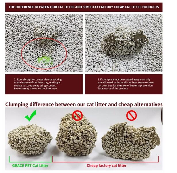 Arena para gatos premium de pino de grano rápido y aglomerante fábrica