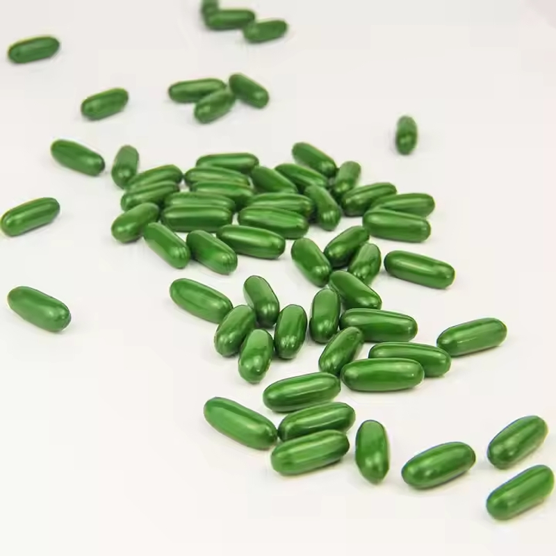 Cápsulas de Espirulina Suplemento Cápsulas de Superalimento Verde