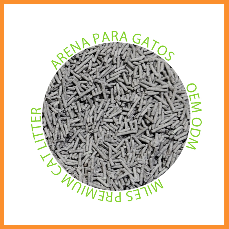 Arena para gatos de tofu natural: segura, absorbente, biodegradable