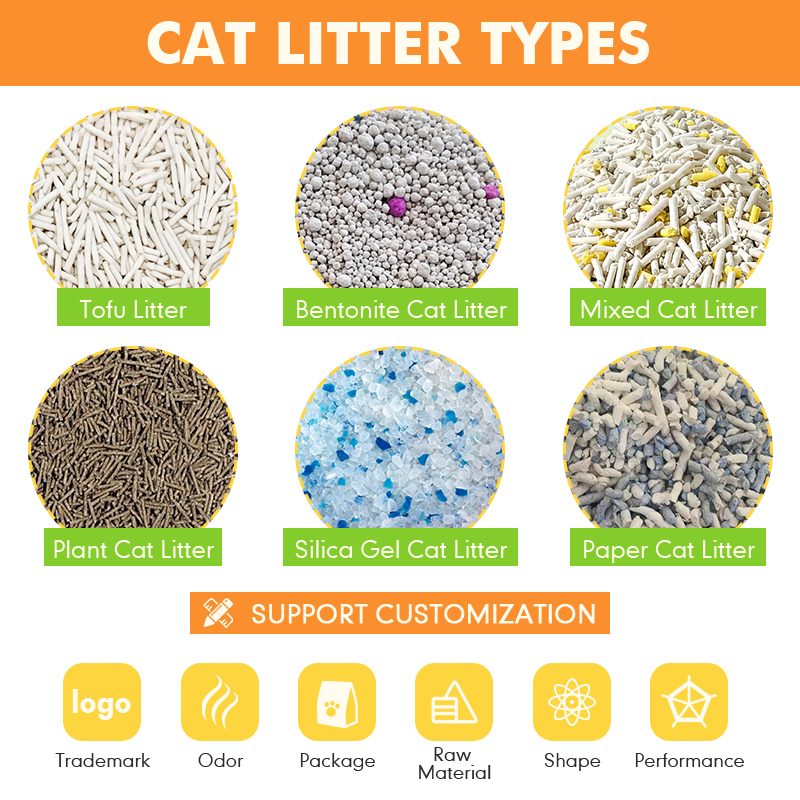 Arena para gatos personalizada y ecológica con aroma original