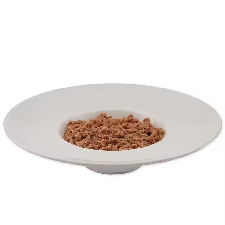 Alimento para gatos enlatado directamente de fábrica OEM 85g golosinas para gatitos, comida seca y comida húmeda para gatos, alimento para mascotas importado