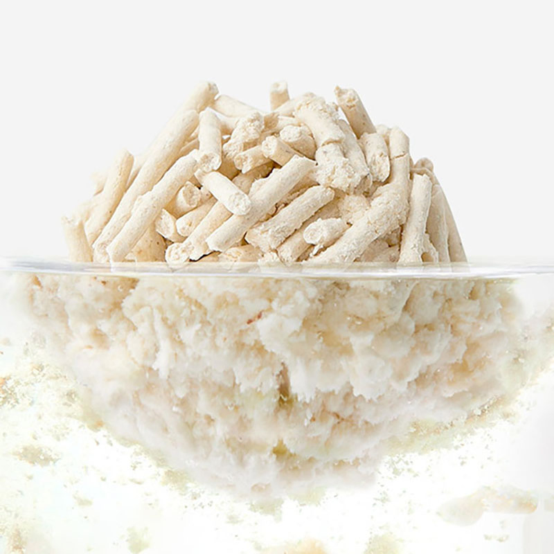 Fábrica OEM/ODM al por mayor de productos naturales para mascotas con múltiples fragancias, arena de tofu aglomerante para gatos