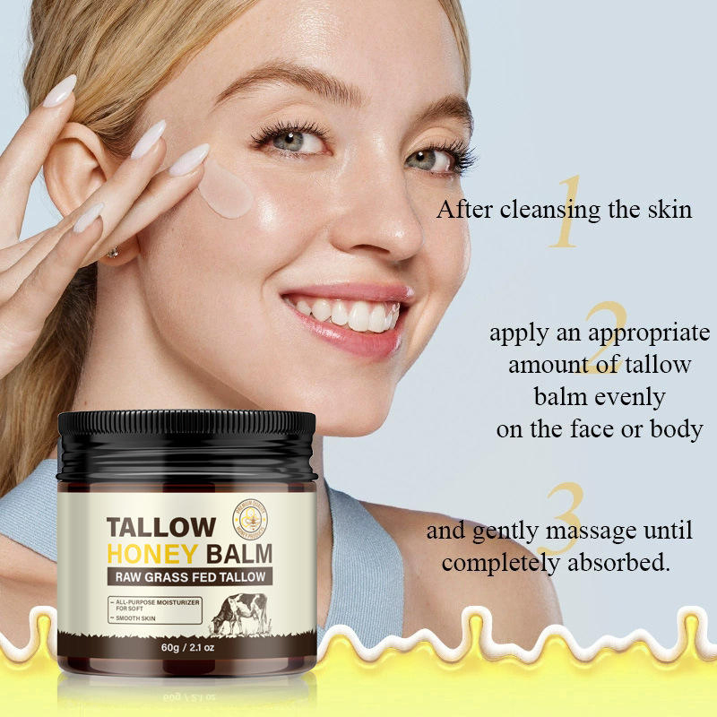 Crema Hidratante Facial Bálsamo de Miel para la Piel 60ml Alta Calidad Noche para Mujeres