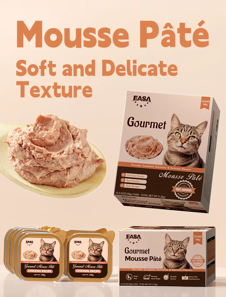 Gato Gourmet Mousse Pâté 1