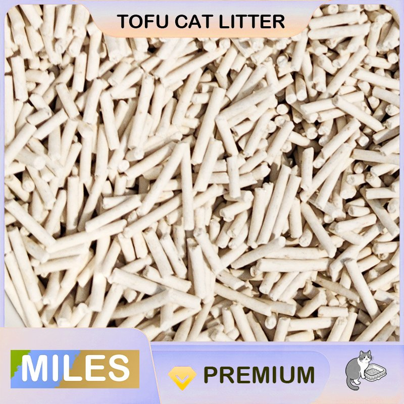 MOQ 5t Arena de Gato de Tofu de Grado A Biodegradable y Desodorante