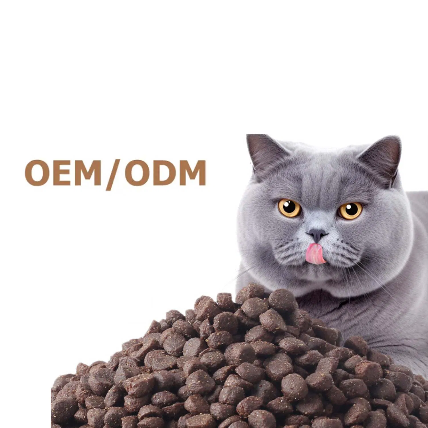 Comida seca para gatos cachorros natural saludable sin granos