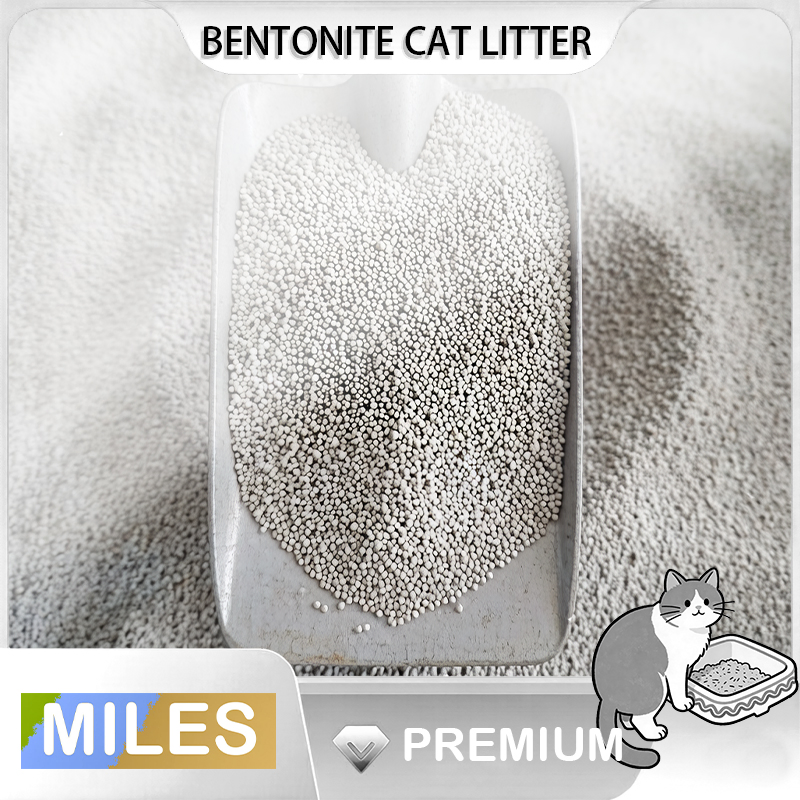 Arena de Bentonita de Bajo Polvo para Gatos