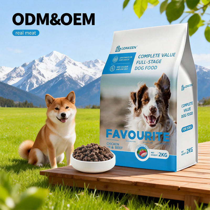 Alimento seco para perros de carne de res sin granos y alto en proteínas con verduras frescas 15kg