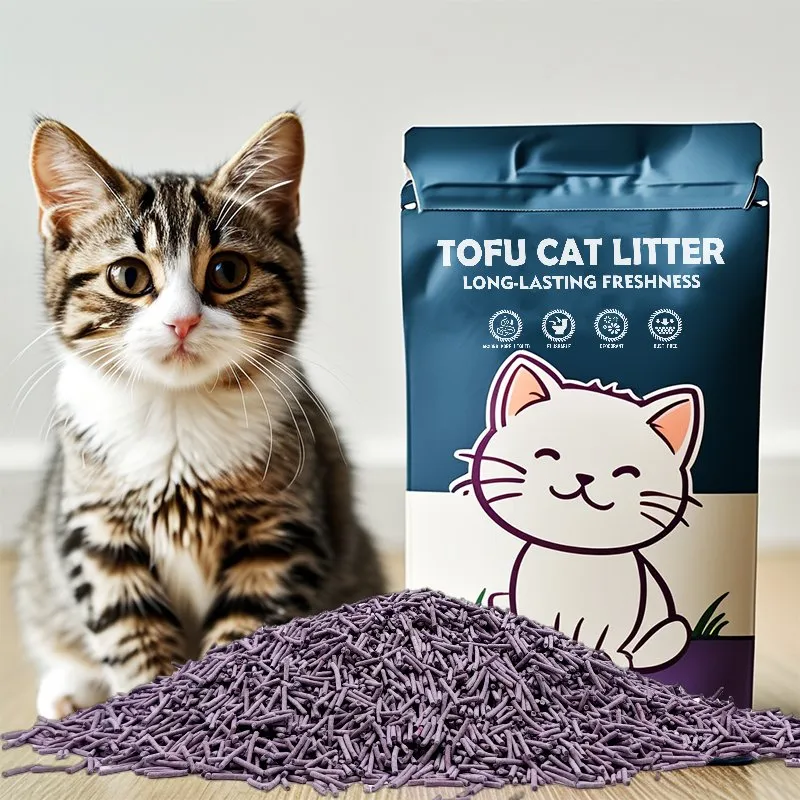 Precio mayorista no contamina el medio ambiente, arena para gatos de pino aglomerante de maíz, cristal natural, arena para gatos de carbón activado, arena para gatos de tofu