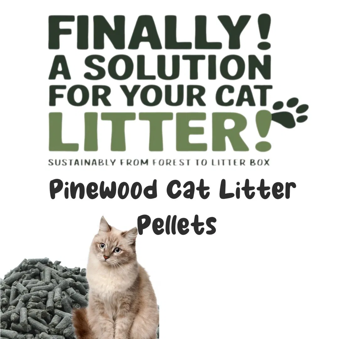 Lecho para gatos de carbón de madera de pino a granel, no aglomerante, con super fuerte absorción de olores, 100% natural