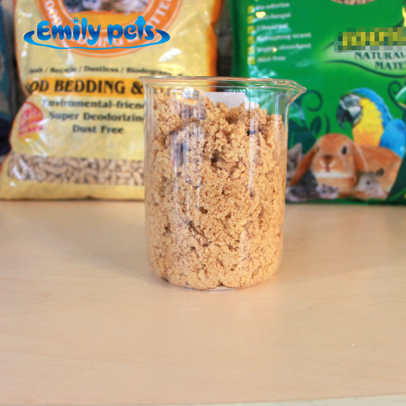 Control de Olores con Carbón Activado Arena para Gatos de Madera de Pino Sin Polvo