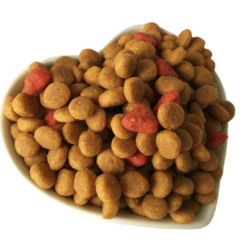Alimento seco natural de alta calidad para gatitos y cachorros