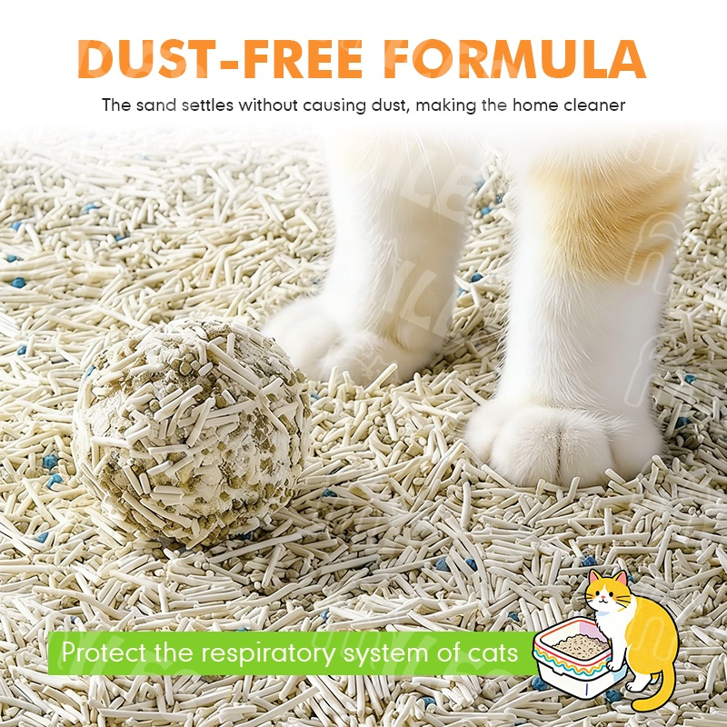 Arena para gato de bentonita de partículas pequeñas altamente efectivas