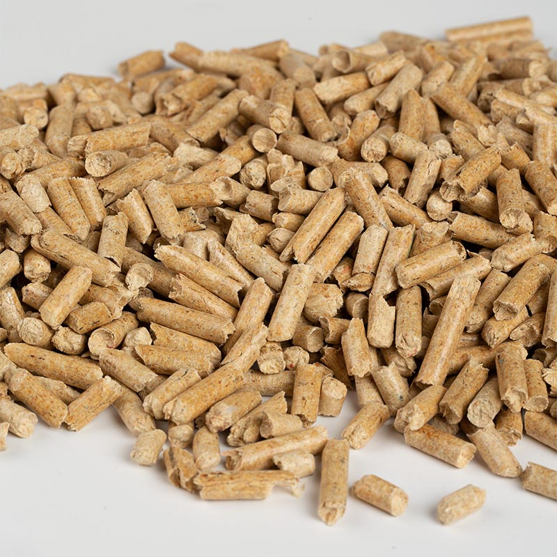 Pellets de madera de pino natural para gatos, ecológicos, con alta capacidad de absorción de agua y absorción de olores